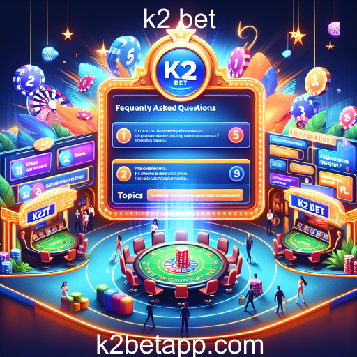 Explorando a Categoria 'Perguntas Frequentes' da K2 Bet